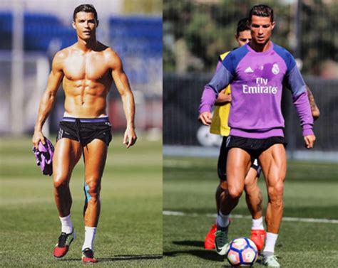 how does ronaldo get shredded.